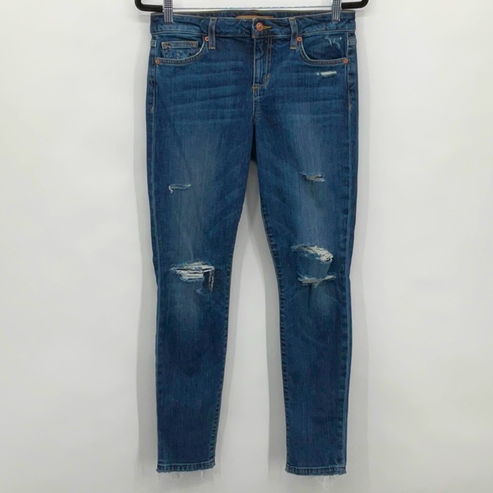 Joe’s Skinny Ankle Jeans Distressed Jeans Size 29
